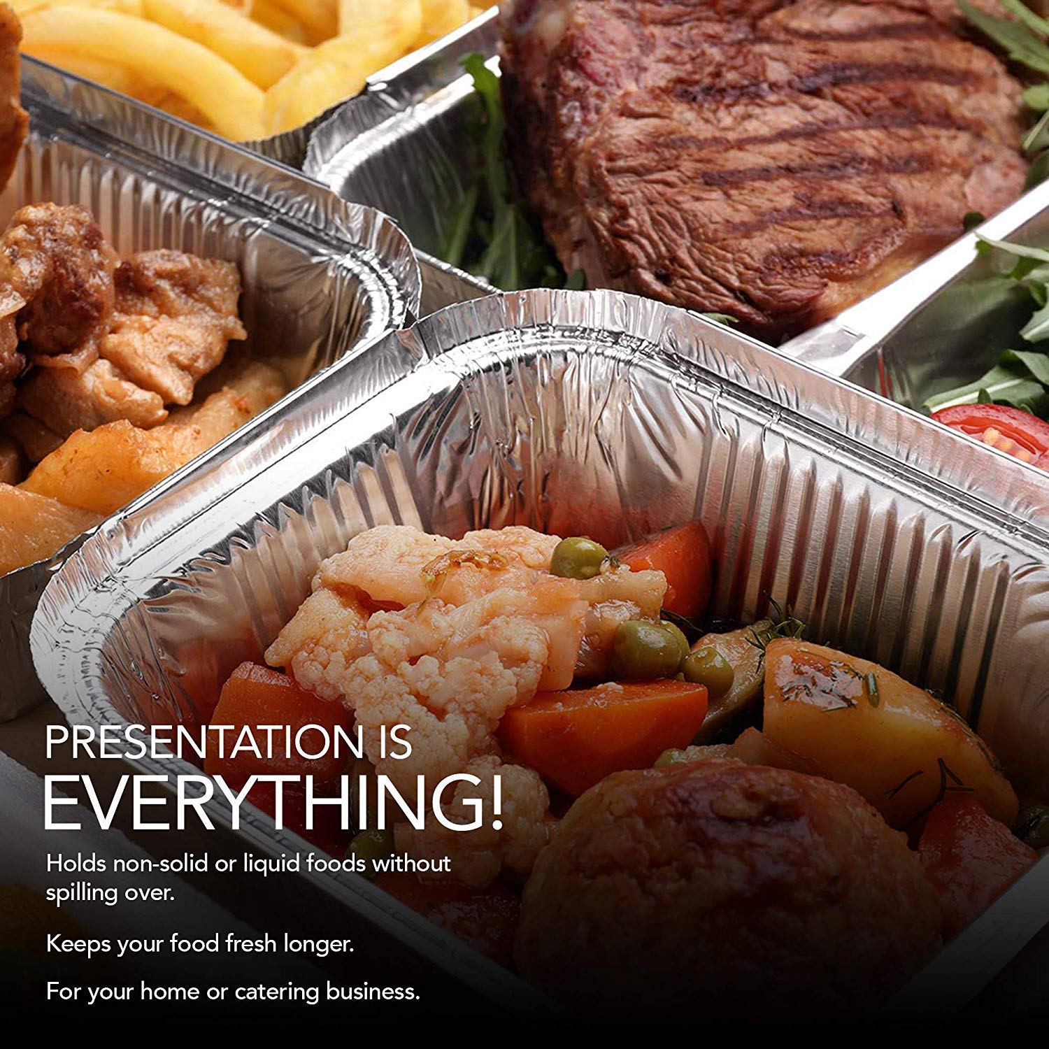 Stock Your Home recyclable aluminum pans support eco-friendly disposables