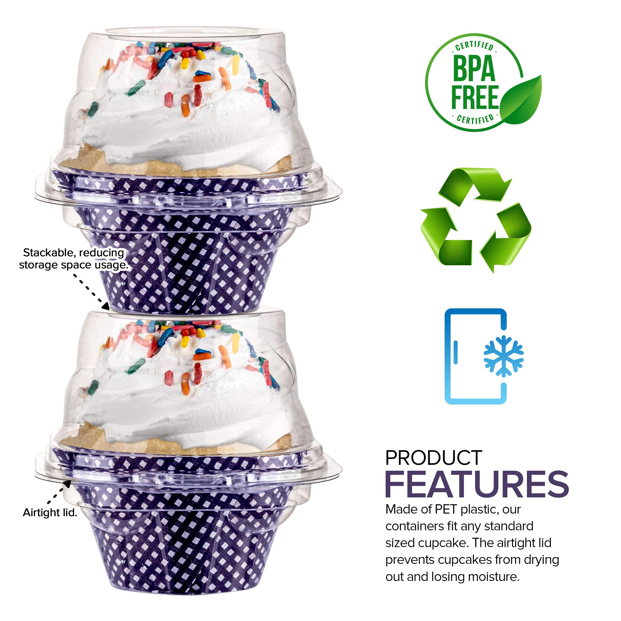 Stock Your Home secure snap closure seals freshness and moisture.