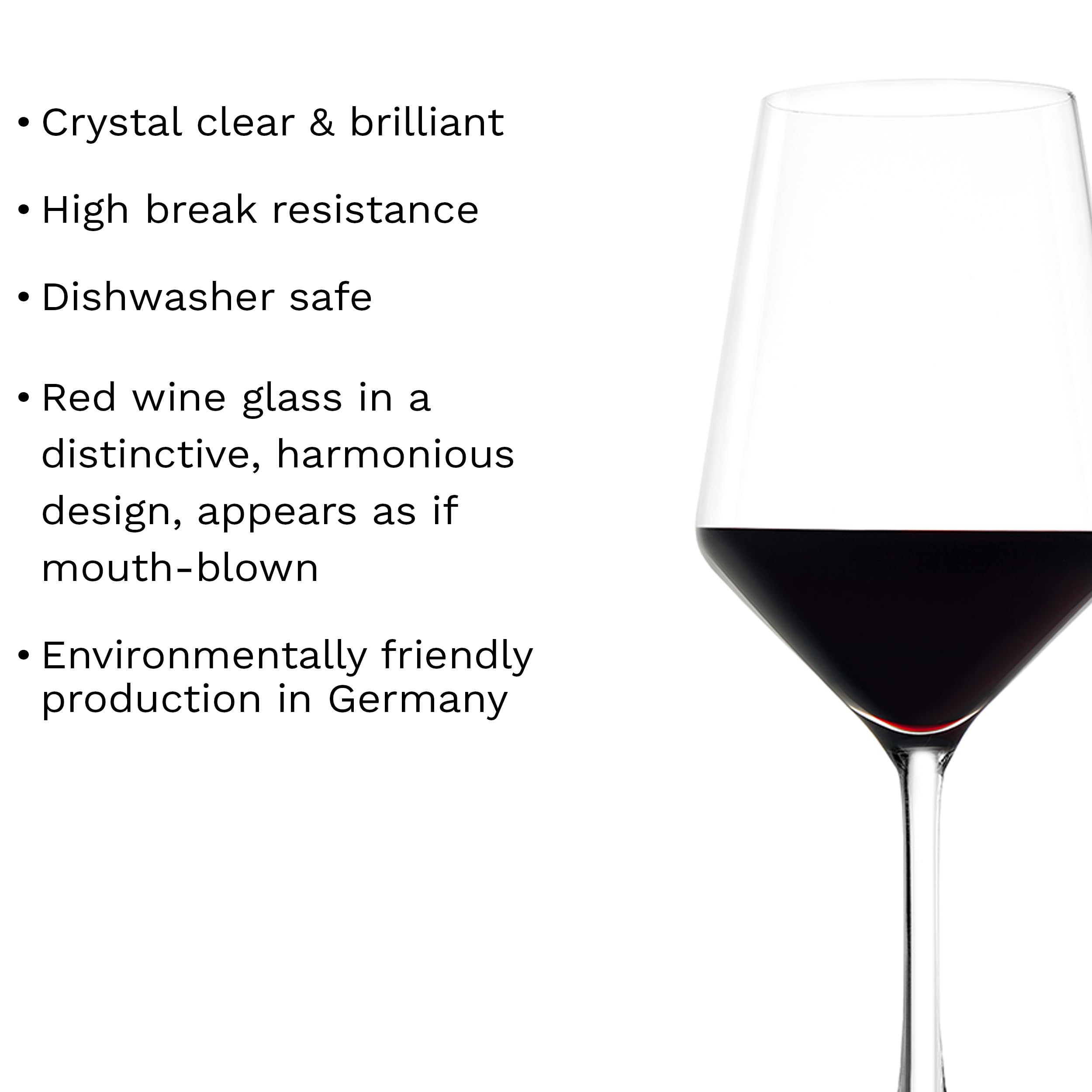 Stölzle Lausitz Revolution 490ml capacity glass ideal for swirling and savoring aromas.