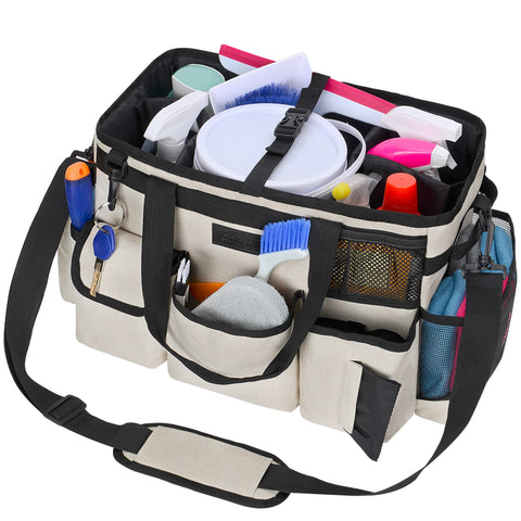 Storage Standard housekeeping tote ready for household or professional use