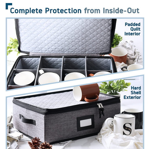 StorageBud sturdy handles and zippered lid provide easy carrying and secure storage