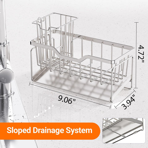 StorageRight anti-slip base stabilizes the rack on the countertop