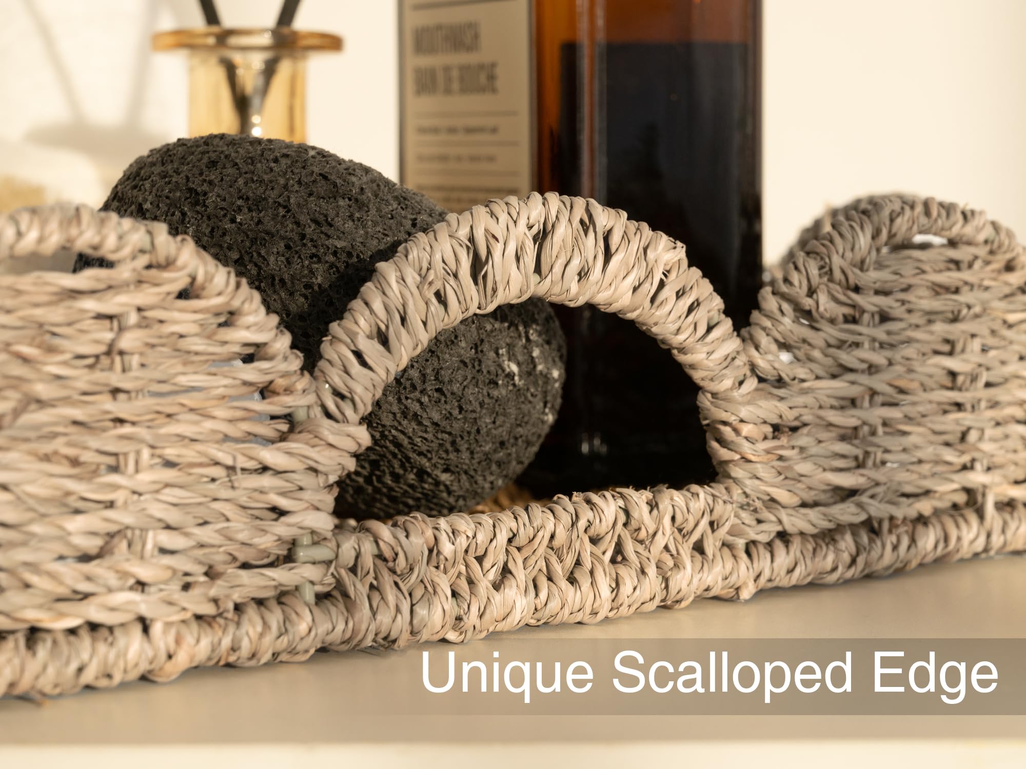 StorageWorks tray styled as a centerpiece on a dining table