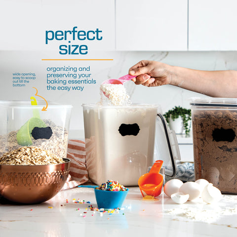 Storeganize reusable labels simplify ingredient categorization