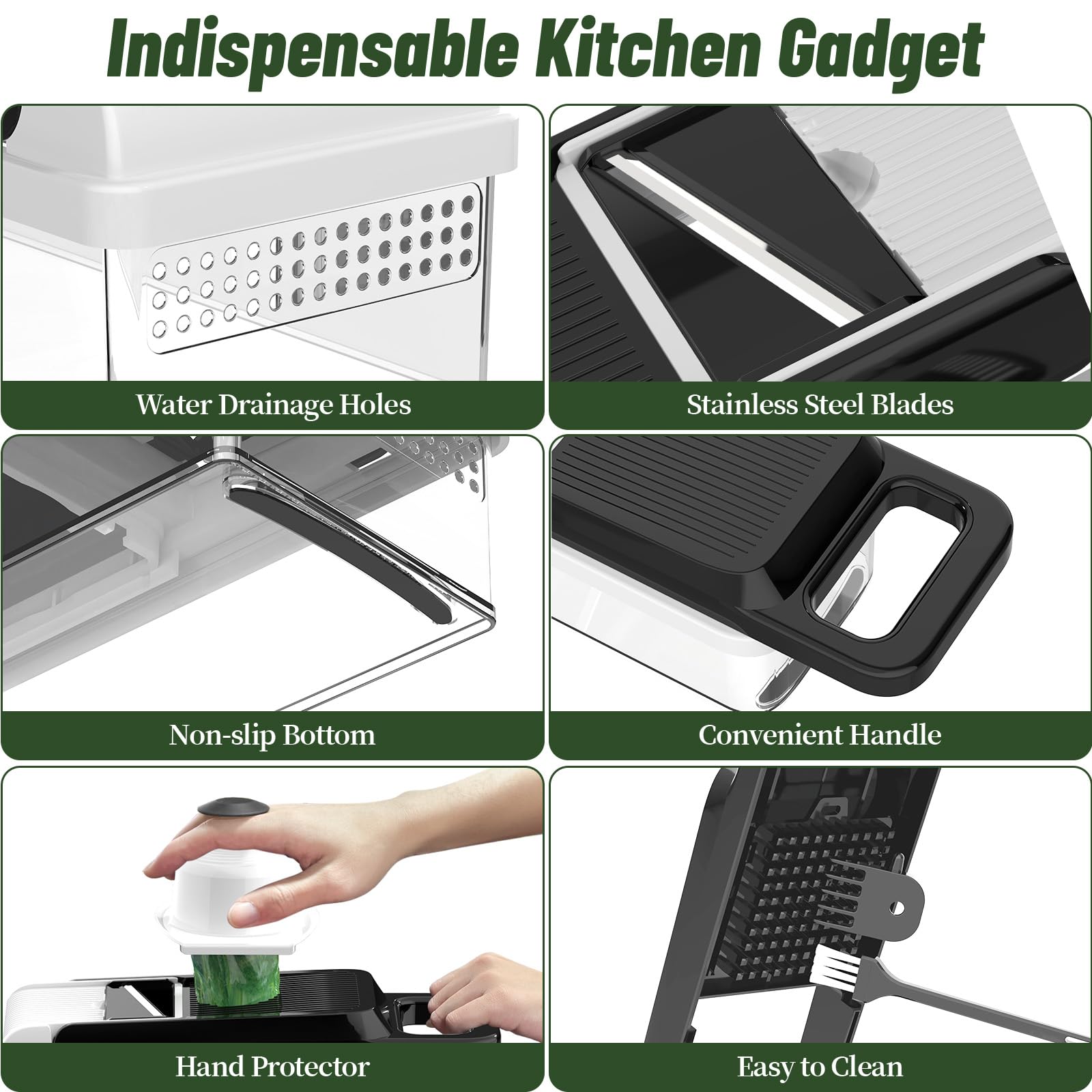 StoreHappily hand protector keeps fingers safe during chopping tasks.