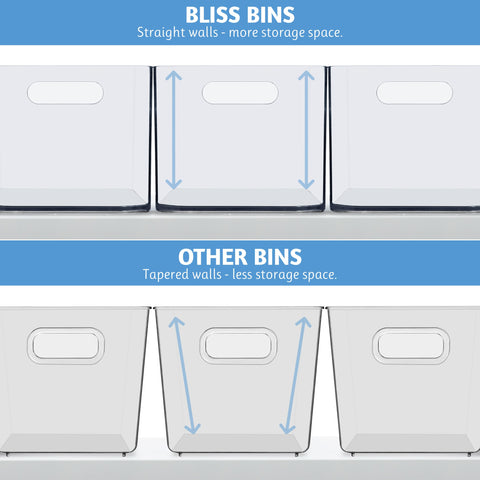 STORi Bliss closet accessory bin keeps small items sorted.