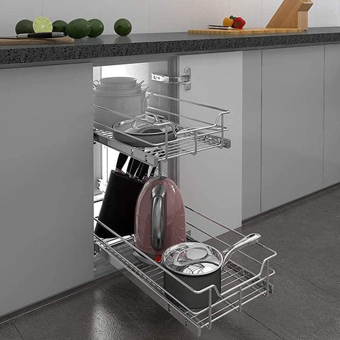 STORKING chrome finish that cleans easily in daily use