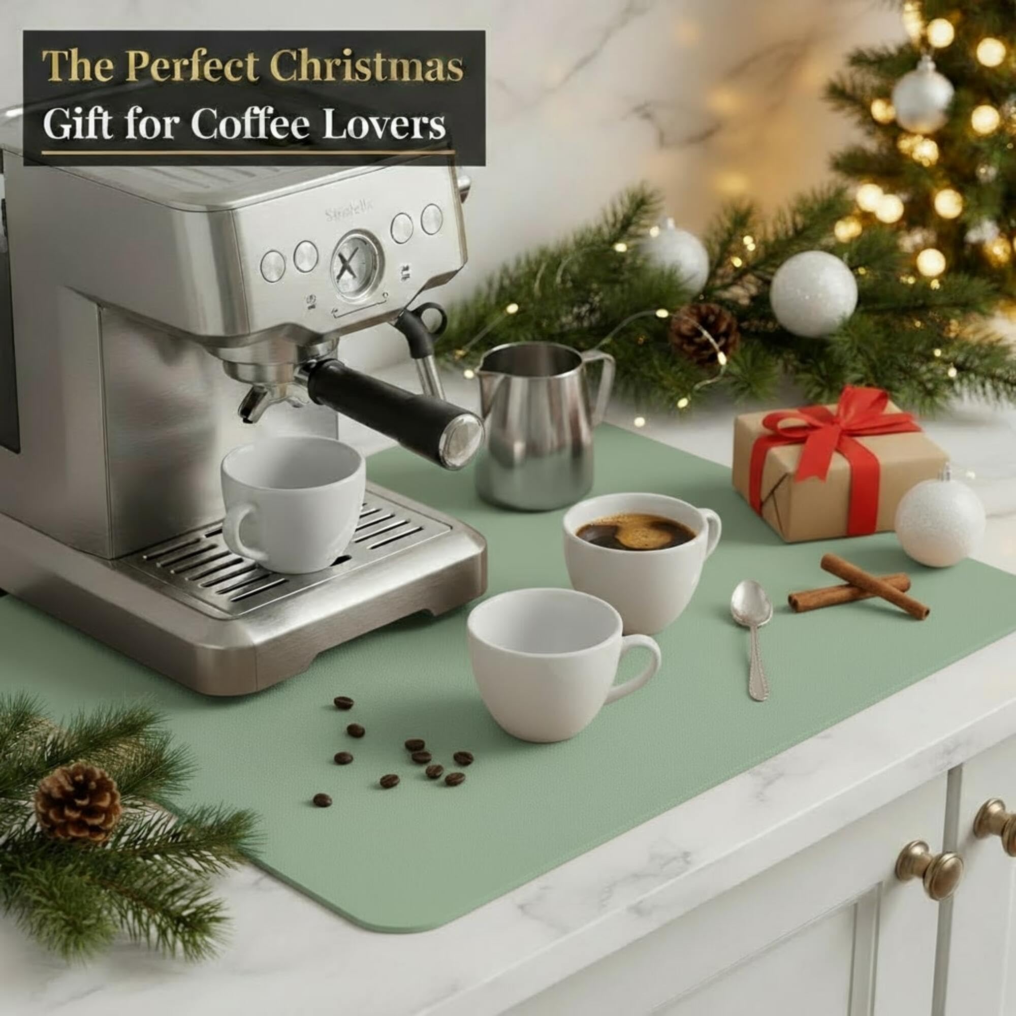 STRABELLA Quick-dry mat speeds up kitchen drying tasks.