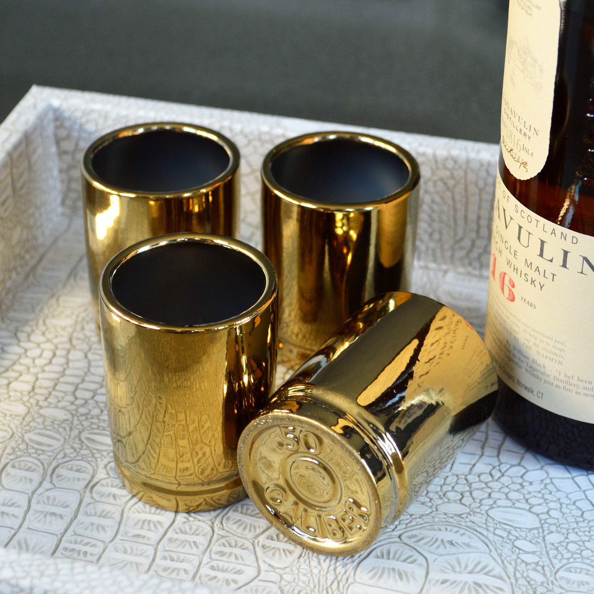 Straight Shooter birthday gift shot glasses as a standout present.