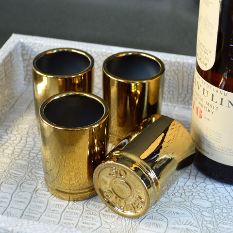 Straight Shooter birthday gift shot glasses as a standout present.