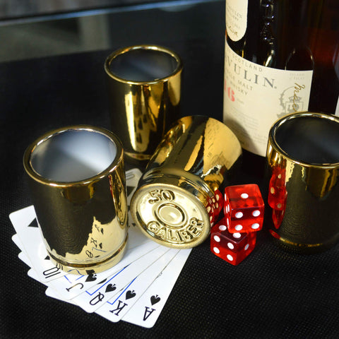 Straight Shooter game night shot glasses for entertaining friends.