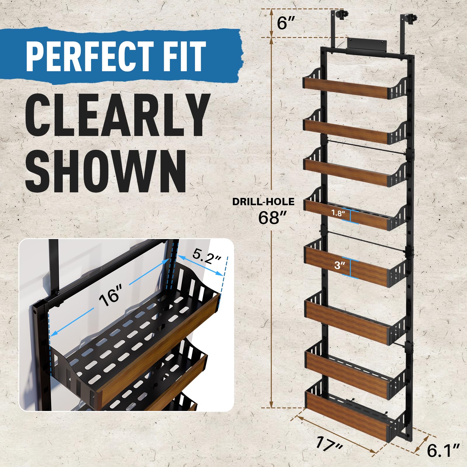 STURDIFLOW organized kitchen space maximizing storage efficiency