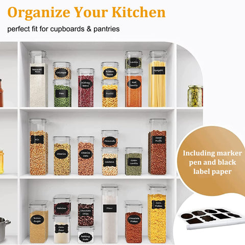Stusgo pantry setup promotes organization and freshness