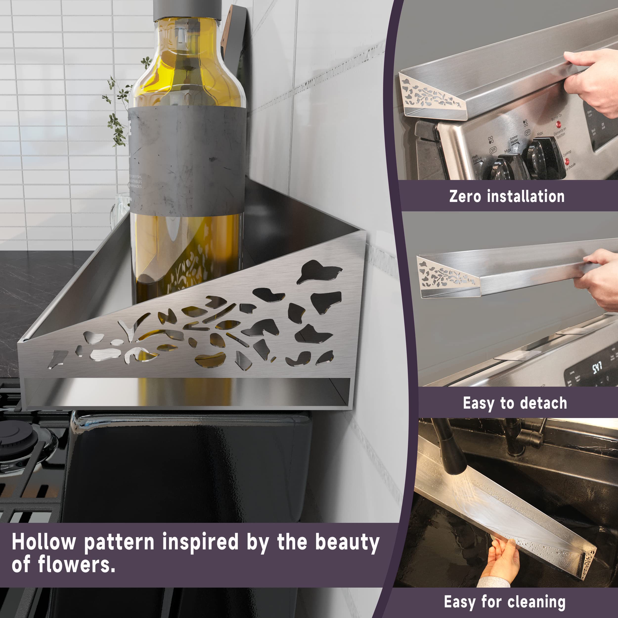 STUTOV side wrap design adds orchid-inspired detail and spill protection.