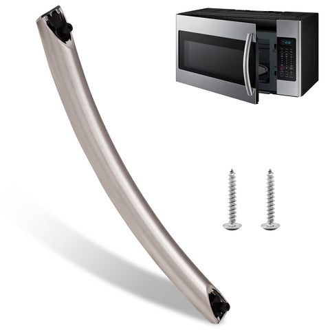 StuyJoab ME16A4021AS door handle front view with brushed aluminum finish for durable daily use.