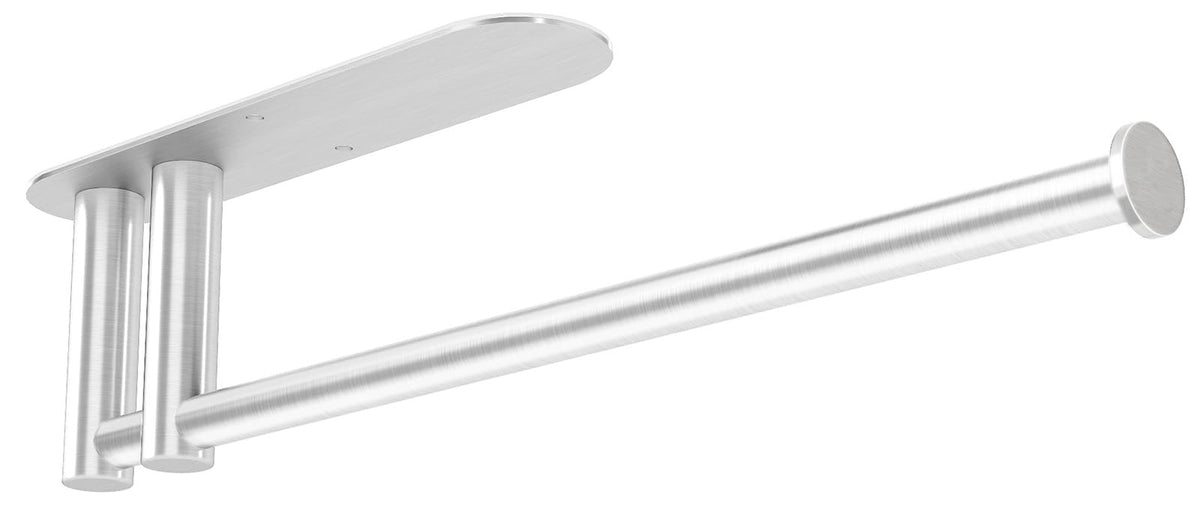STWWO 13-inch under-cabinet paper towel holder with adhesive base for simple installation