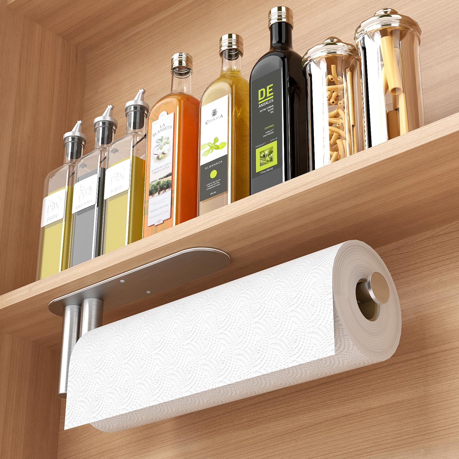 STWWO compact under-cabinet setup ideal for small kitchens or RV
