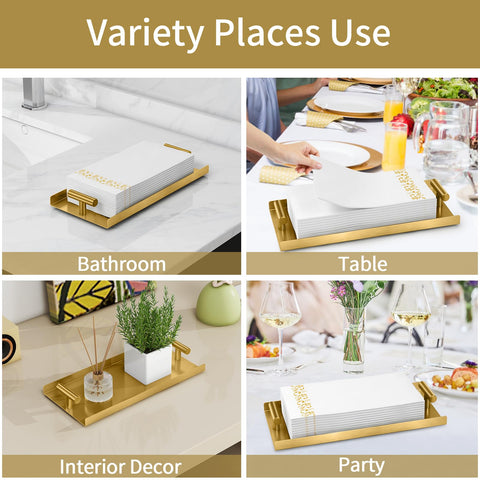 STWWO giftable bathroom tray adds elegant decor