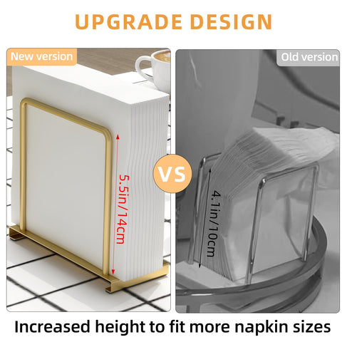STWWO napkin holder on kitchen counter enhances organization and style.