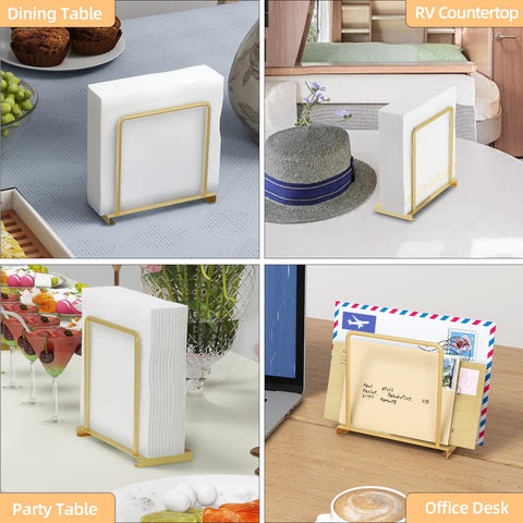 STWWO napkin holder portable for camping and picnics, lightweight and stylish.