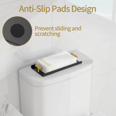 Non-slip bottom keeps STWWO tray stable on surfaces
