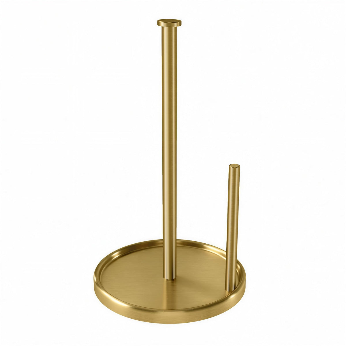 STWWO paper towel holder with top design for easy portability in the kitchen.