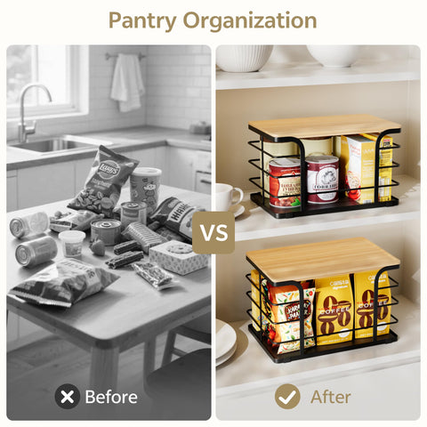 Stylstoreazy non-slip rubber pads keep bins steady on surfaces.