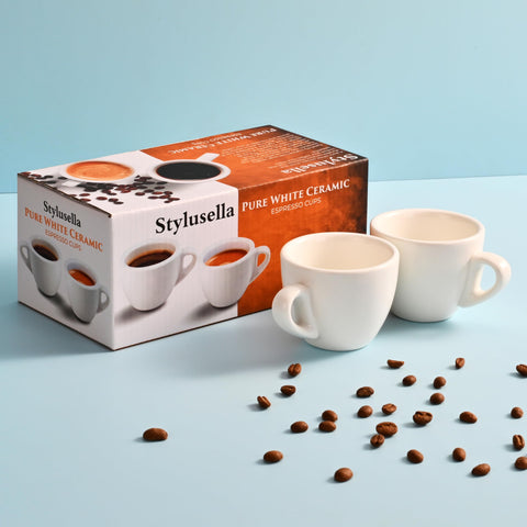 Stylusella protective packaging for espresso cups ensures safe shipping