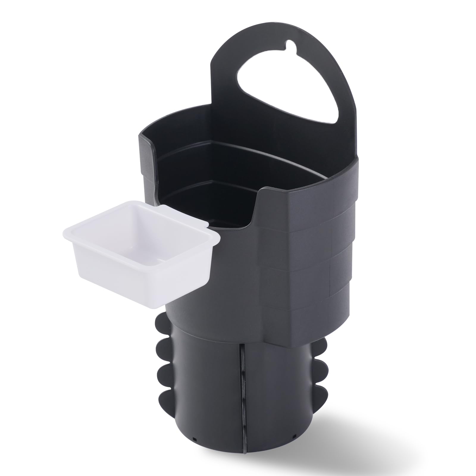 SUADEN sauce compartment secures dipping sauce for easy snacking during trips