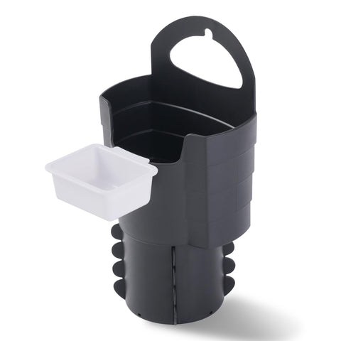 SUADEN sauce compartment secures dipping sauce for easy snacking during trips