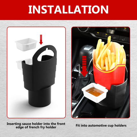 SUADEN compact tray turns car snack time into organized moments.