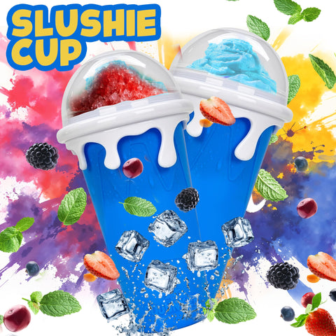 SUB ZERO SLUSH detachable spoon-straw design for versatile sipping.
