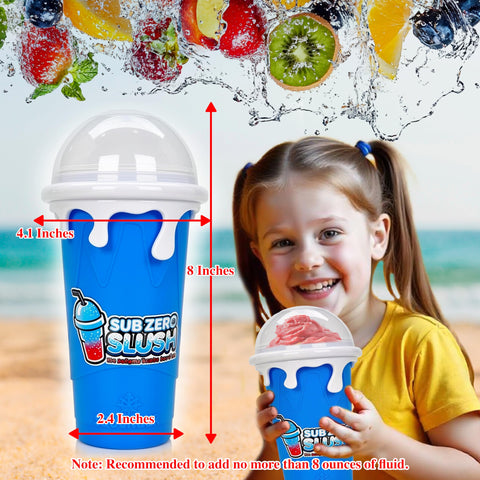 SUB ZERO SLUSH leak-proof inner core preserves flavor integrity.