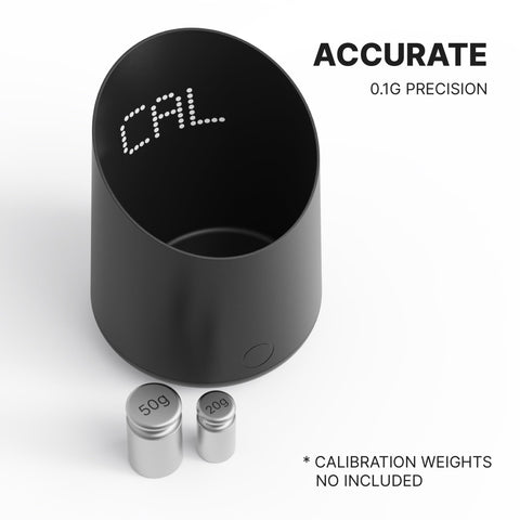 Subminimal Subscale all-in-one dosing cup speeds espresso prep.