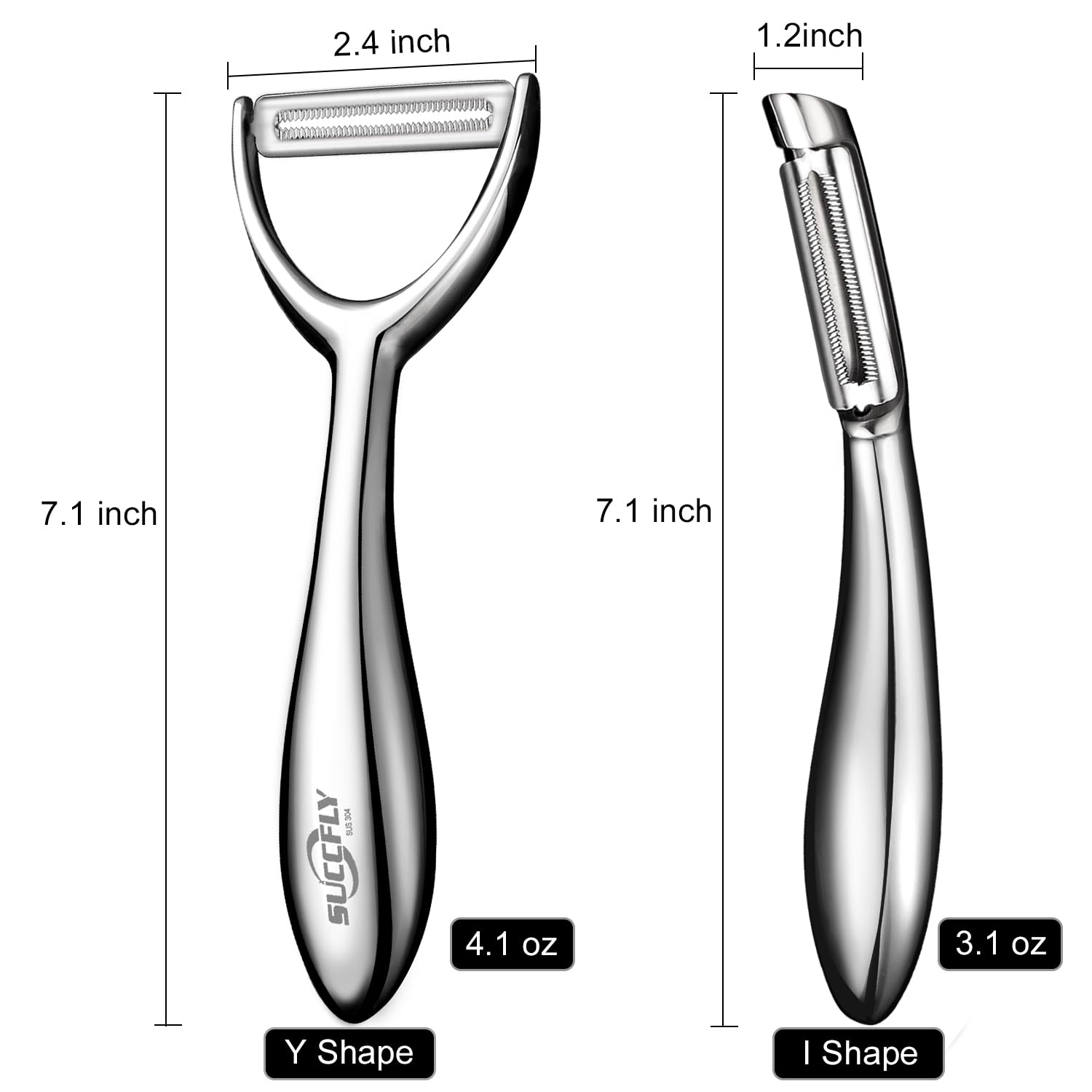 SUCCFLY tomato peeler with razor-edge blade for delicate skins