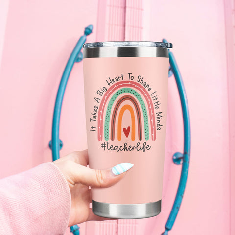Suchagift 20 oz tumbler ideal for teachers' daily routines.