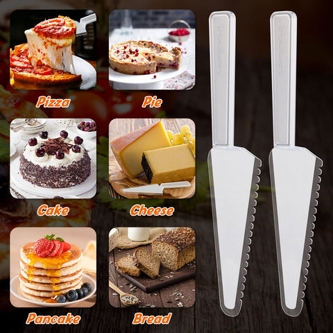 Suclain dessert-serving set keeps dessert presentation neat at weddings
