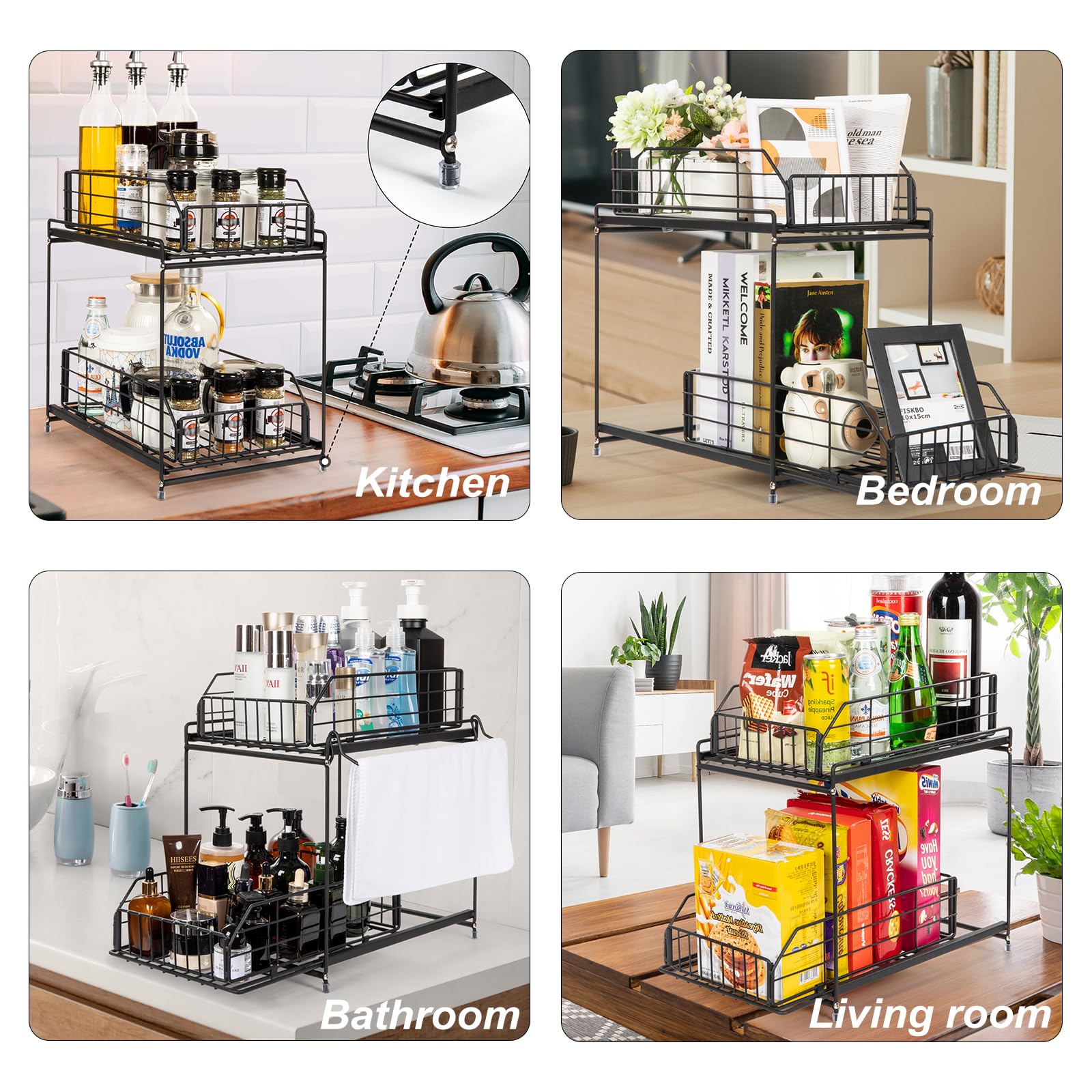 SUEH DESIGN easy-assembly design with clear steps for quick setup
