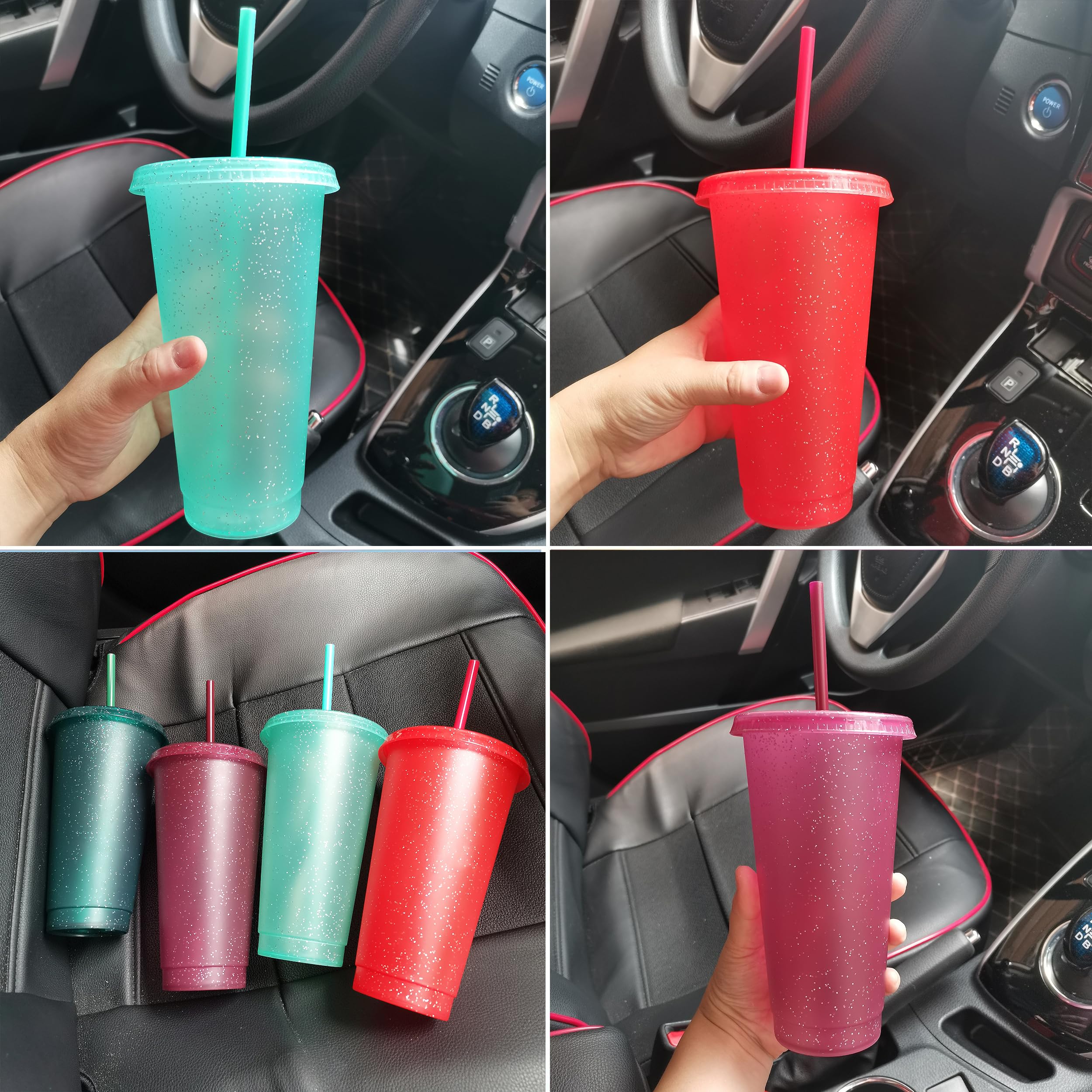 Suertestarry BPA-free plastic tumbler for safe everyday use.