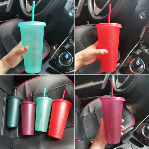 Suertestarry BPA-free plastic tumbler for safe everyday use.