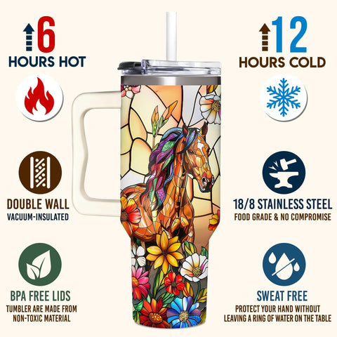 Sufavn lid and straw featured for spill-free sipping on busy days.