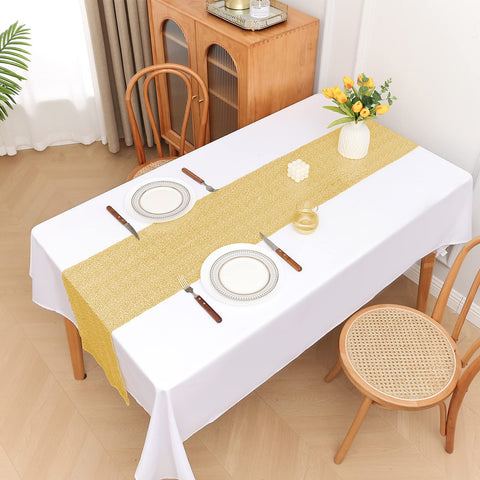 Sugargirl 12x72 inch sequin runner enhances dining table ambiance
