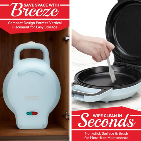 SugarWhisk nonstick ceramic surface closeup promotes healthier cooking with less sticking