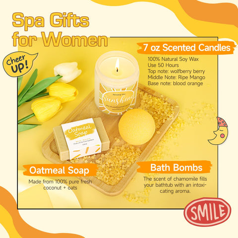 Suhctuptx Brighten Up Box bath bomb for a spa-like bath experience