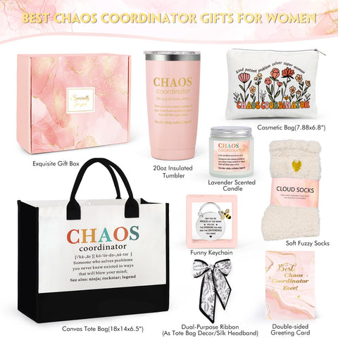 Suhctuptx Chaos Coordinator gift grocery bags for errands and sustainability