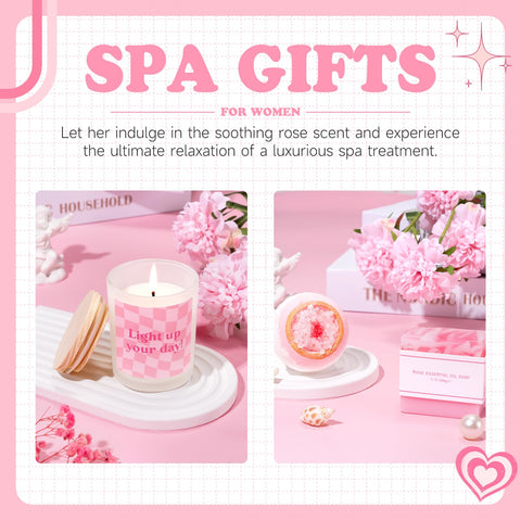 Suhctuptx lavender scented candle creates a calming ambiance