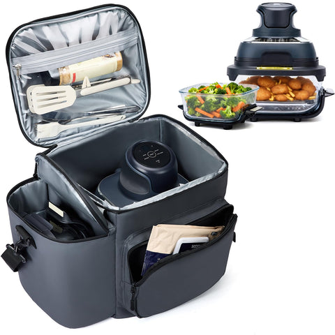 SUITMAT Ninja Crispi bag top pocket keeps accessories within easy reach.