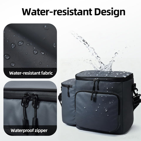 SUITMAT Ninja Crispi bag waterproof zipper for durable everyday use.