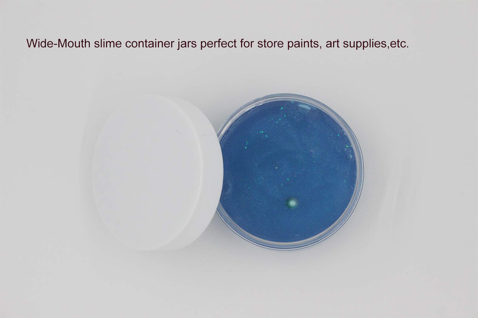 Suituts cosmetic jar for body butter, scrubs, and creams.