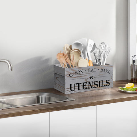 Suli durable wooden construction complements rustic kitchen style